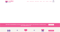 Desktop Screenshot of conflictwomen.com